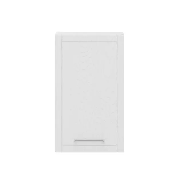 фото Шкаф навесной агидель 40x67.6x29 см лдсп цвет белый delinia