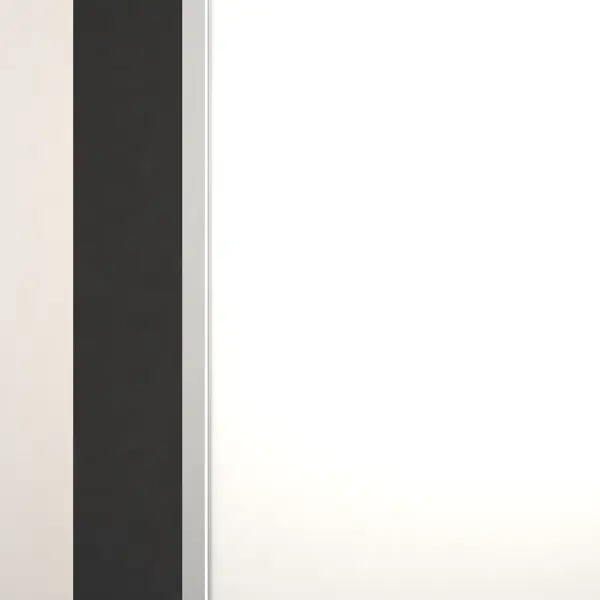 фото Дверь межкомнатная скрытая правая (на себя) invisible 90x200 см эмаль цвет белый с замком и петлями без бренда
