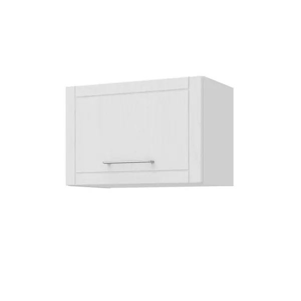 фото Шкаф навесной над вытяжкой delinia агидель в 50x33.8x29 см лдсп цвет белый