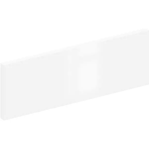 Фасад для кухонного ящика Аша 39.7x12.5 см Delinia ID ЛДСП цвет белый ручка для ящика левша