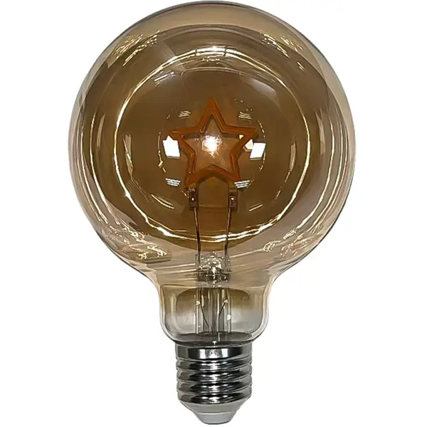 Лампочка декоративная Star G95 тонированная 3 Вт E27 8520