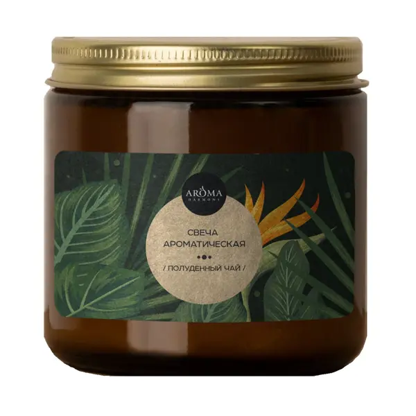 Свеча ароматизированная Полуденный чай 7 см свеча ароматизированная дерево и ваниль коричневый 60x135 см