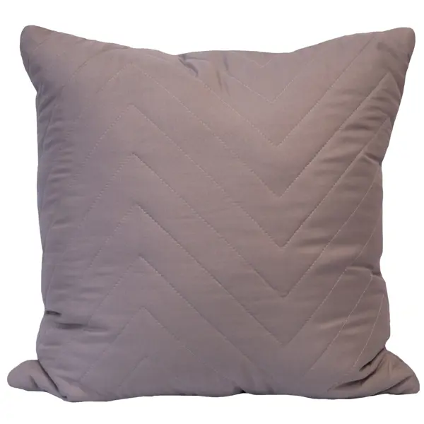 Подушка Inspire Nicolosi 45x45 см цвет серо-розовый подушка на сиденье linen way fossil 4 40x36 см серо розовый