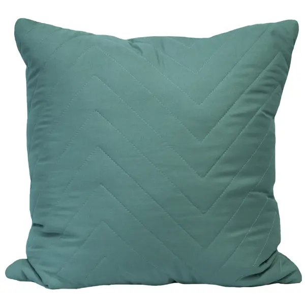 Подушка Inspire Nicolosi 45x45 см цвет бирюзовый подушка лист 45x45 см зеленый