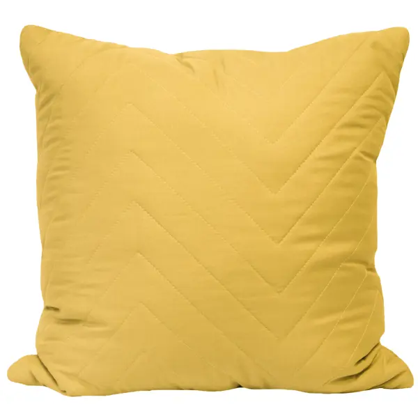 Подушка Inspire Nicolosi 45x45 см цвет желтый покрывало nicolosi 240x200 см микрофибра цвет серо розовый