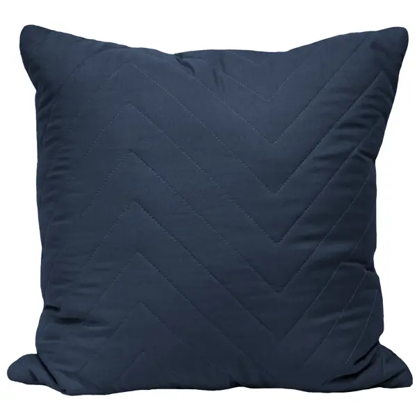Подушка Inspire Nicolosi 45x45 см цвет черно-синий подушка декоративная nika haushalt скандинавский 39x39 см синий