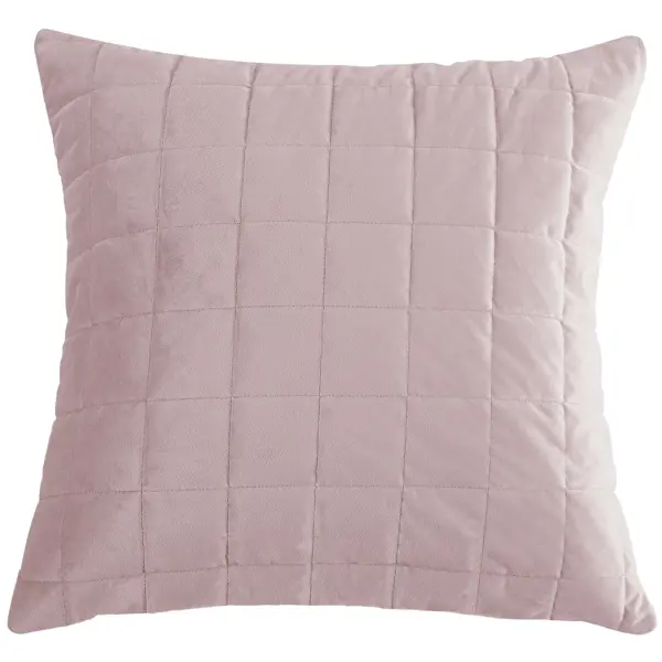Подушка Etna 50x50 см велюр цвет серо-сиреневый скамья для прихожей мебелик с подлокотниками мягкая серо розовый каркас снег п0005681