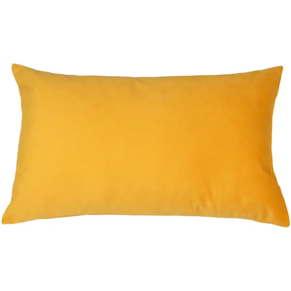 Подушка 30x50 см цвет желтый Solemio 1 подушка бархат ø37 см желтый