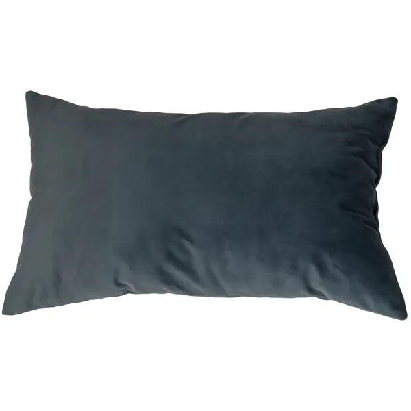 Подушка 30x50 см цвет темно-серый Paris 2 подушка декоративная 45х45 шенилл темно синяя chenill