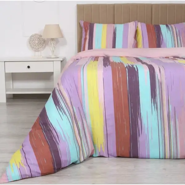 фото Комплект постельного белья mona liza trendly двуспальный бязь разноцветный