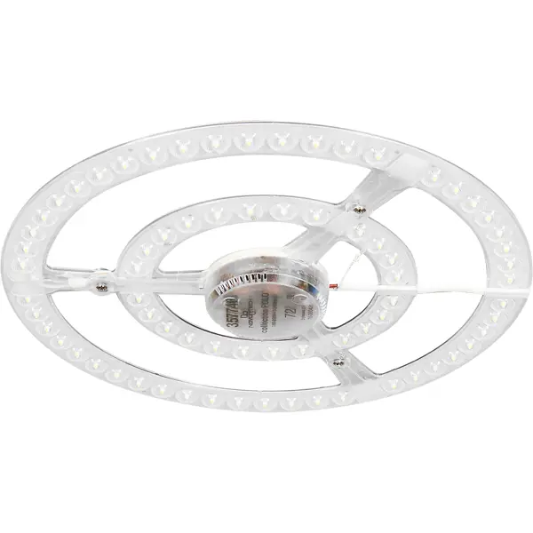 Модуль светодиодный Novotech Polo Smart 357772 323 мм 72 Вт 5600 Лм регулируемый белый свет декоративное кольцо для арт 370681 370693 novotech
