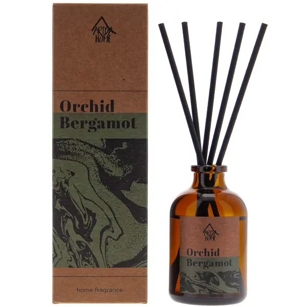 Ароматический диффузор Arida Home Орхидея и бергамот 50 мл арома воск бергамот зеленый 3 5 см