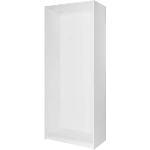 Каркас шкафа Лион 80x200.2x41.7 см ЛДСП цвет белый кровать умка стл 302 04 ясень лион песочный белый