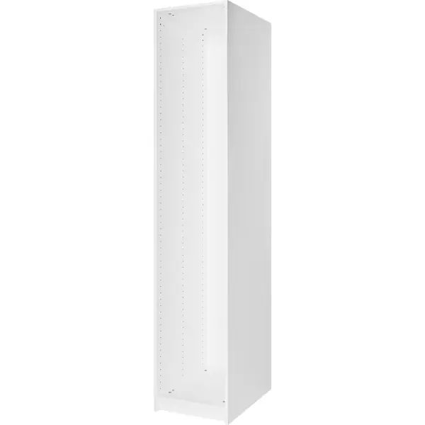 Каркас шкафа Лион 40x200.2x54.5 см ЛДСП цвет белый кпб тишина природы белый р 1 5 сп с простыней на резинке 140х200