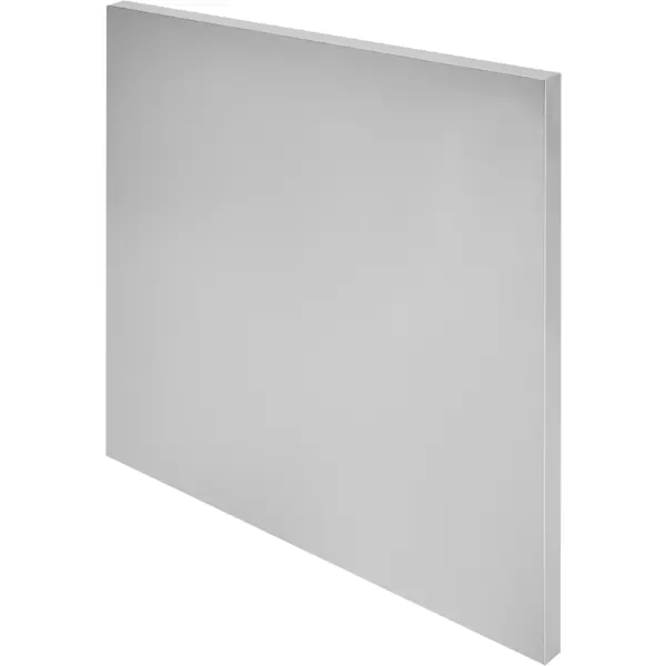 фото Дверь для шкафа лион 59.6x63.6x1.6 см цвет серый глянец без бренда