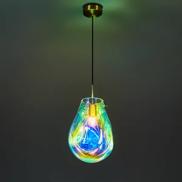 Светильник подвесной Prisma FR5224PL-01C 1 лампа цвет латунь горшок в форме чашки эмма корсика 19х15х10см