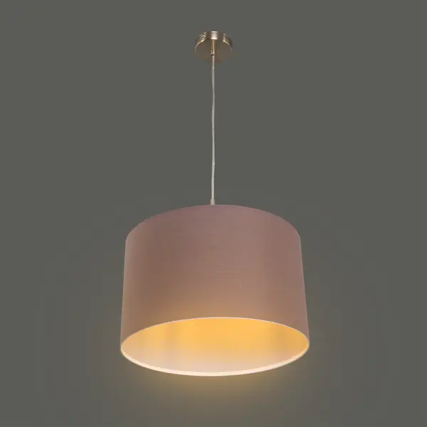 фото Подвесной светильник eglo «pasteri», 1xe27x60 вт, 30 см, цвет коричневый