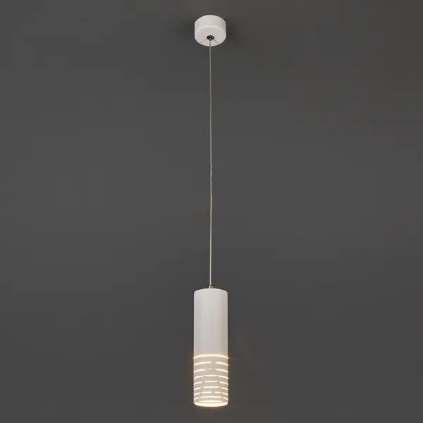 Люстра подвесная PL22 1 лампа 2 м² цвет белый люстра подвесная под лампу бриз 9х60 вт e27 220 в