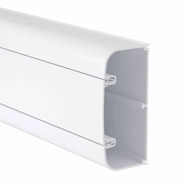 Кабель-канал In-Liner Front с крышкой 110х50 мм цвет белый рамка суппорт для in liner front dkc