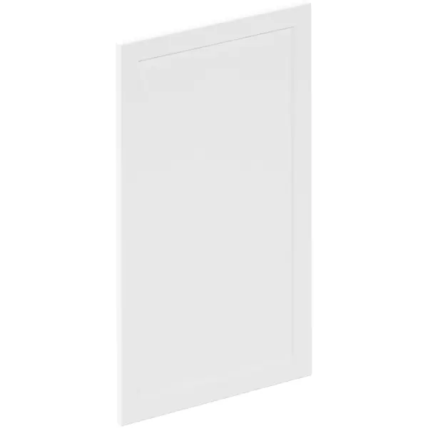 Фасад для кухонного шкафа Ньюпорт 44.7x76.5 см Delinia ID МДФ цвет белый фасад для кухонного шкафа аша 32 8x102 1 см delinia id лдсп белый