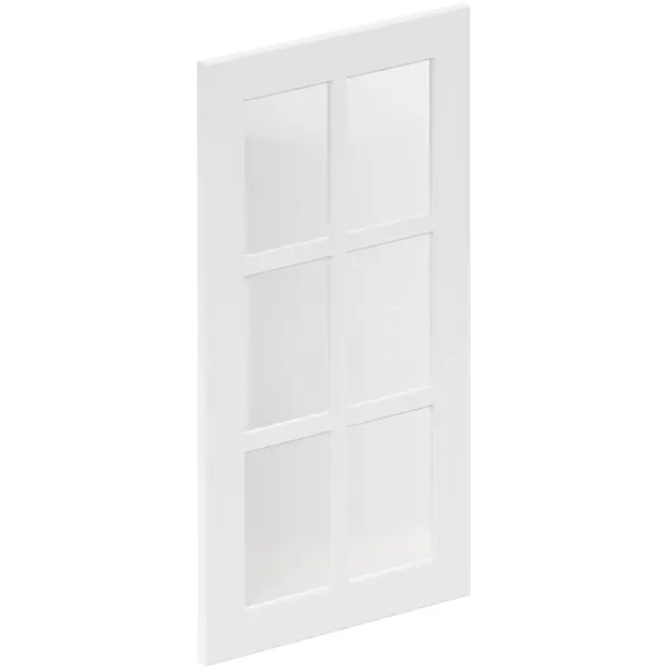Фасад для кухонного шкафа Ньюпорт 39.7x76.5 см Delinia ID МДФ цвет белый фасад для кухонного шкафа аша 14 7x76 5 см delinia id лдсп белый