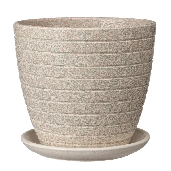 Горшок цветочный Пряный Крокус 4 КЗ-Б4-302-03 ø20.6 h18.2 см v4.2 л керамика белый ваза iren керамика белый 20 5 см