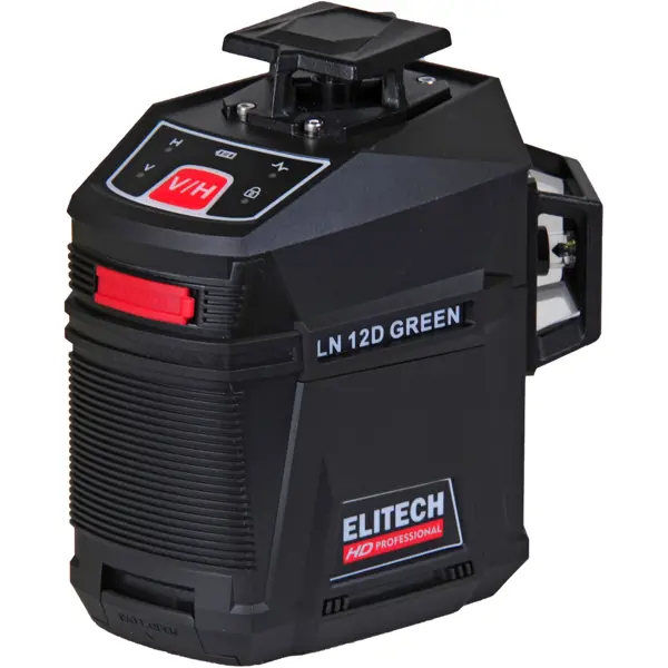 Нивелир лазерный Elitech HD LN 12D зеленый луч, 20 м держатель электродов elitech 300 а