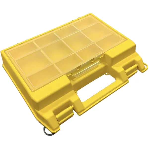 Ящик для дрели и УШМ Accurate 400x335x145 мм, пластик ящик для дрели jettools