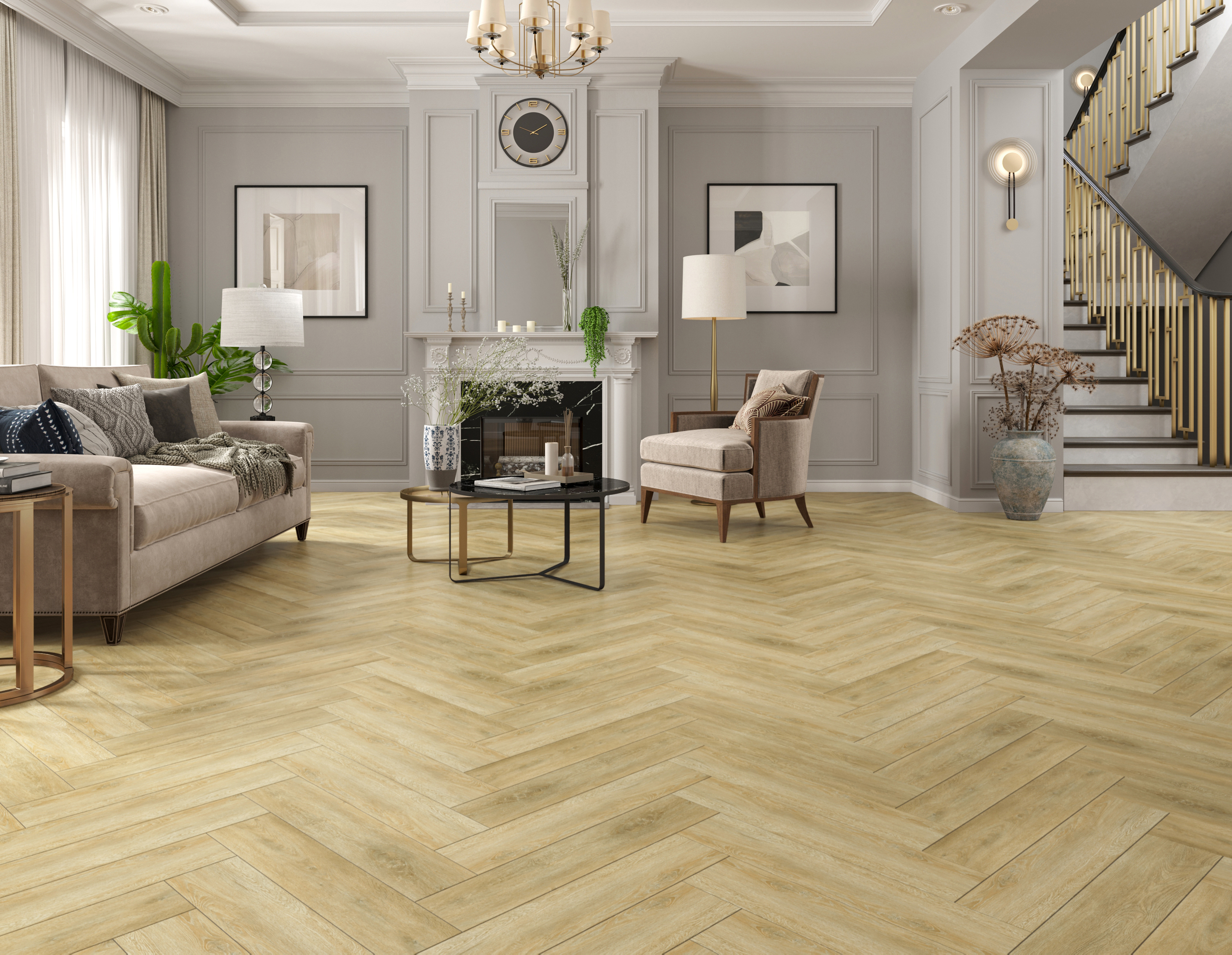 LVT Плитка Tulesna Art Parquet Lvt Eccellent ёлка 43 класс толщина 2.50 мм  2.228 м², цена за упаковку ✳️ купить по цене 3904 ₽/шт. в Ижевске с  доставкой в интернет-магазине Леруа Мерлен