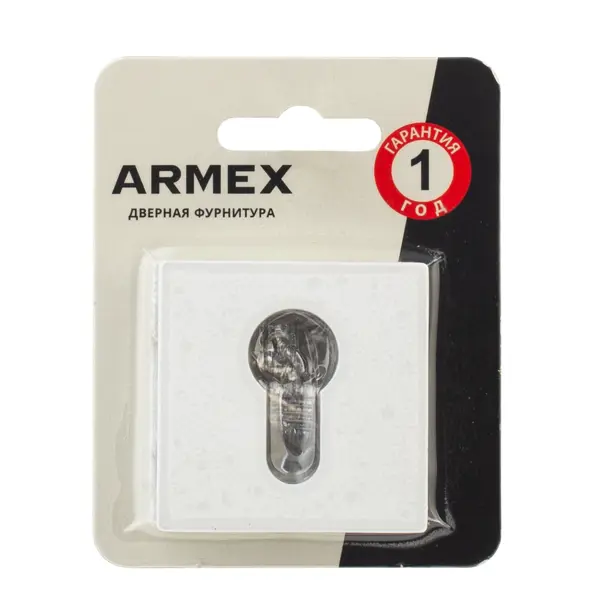 Накладка на цилиндр Armex DP-C-30 6x51 мм цвет белый матовый накладка дверная домарт нд 223 антик медь 223 мм