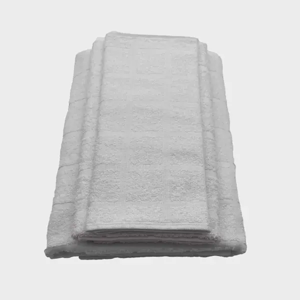 Набор махровых полотенец Belezza Мельбурн 30x50 см 50x90 см 70x130 см цвет белый комплект полотенец махровых