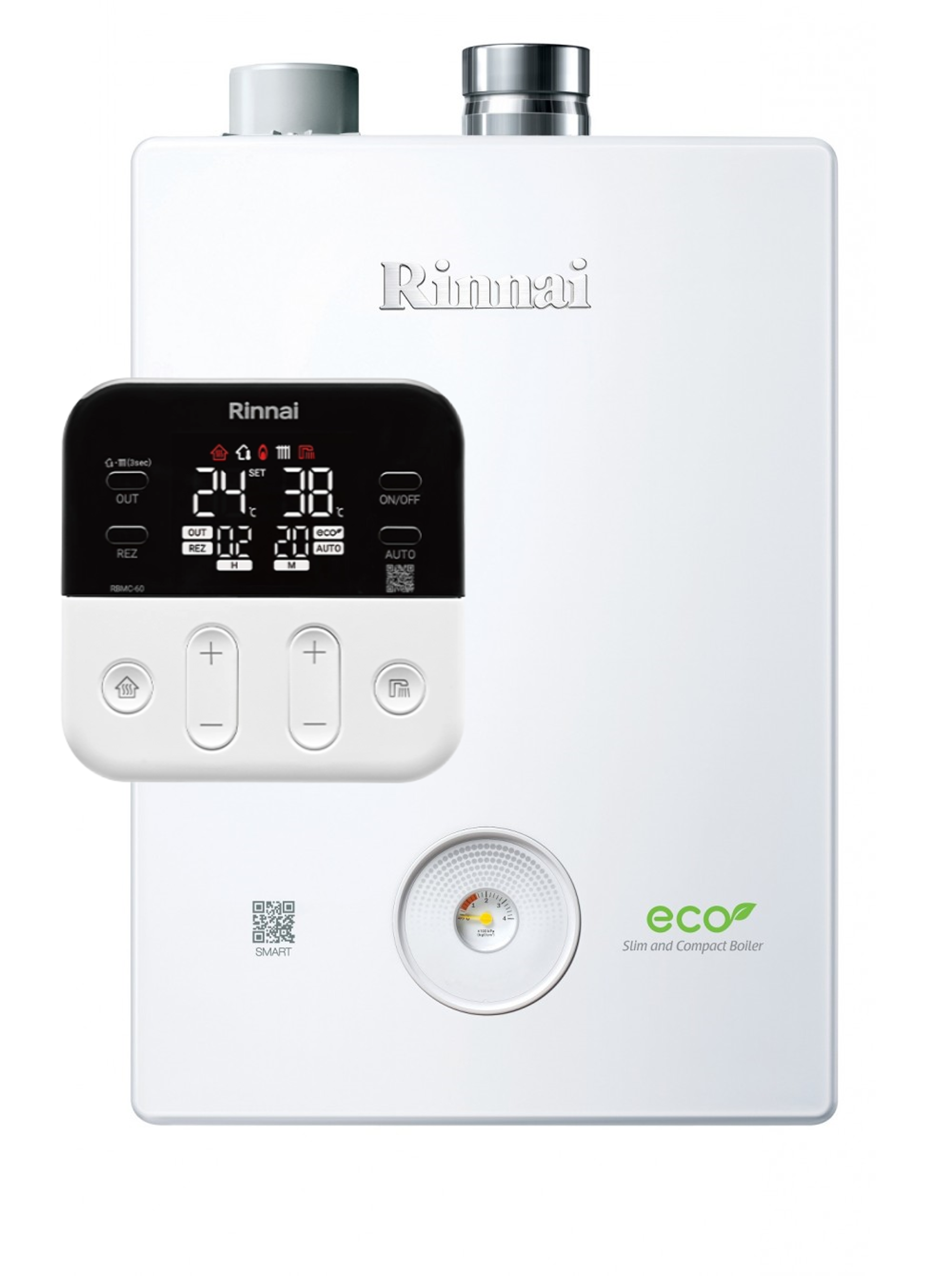 Газовый котел конвекционный 30 кВт Rinnai BR-S 498900512 двухконтурный  настенный по цене 93000 ₽/шт. купить в Перми в интернет-магазине Леруа  Мерлен