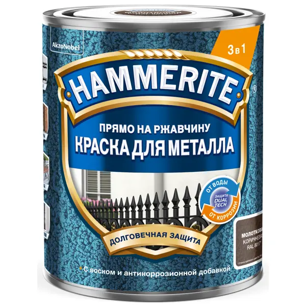 Грунт-эмаль 3 в 1 Hammerite молотковая цвет коричневый 0.75 л время делать бизнес извлечь максимальную выгоду и открыть новые возможности на российском рынке пономарева е