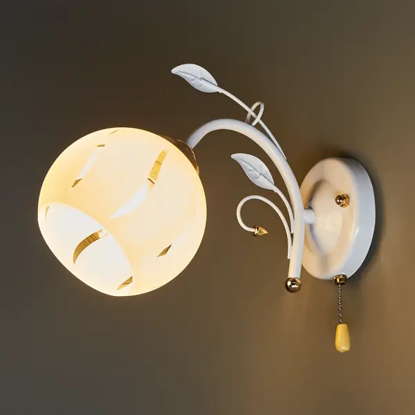 Бра «Амплуа», цвет белый промышленный светодиодный светильник 230 ватт ip65 rs df400 pro 5000к