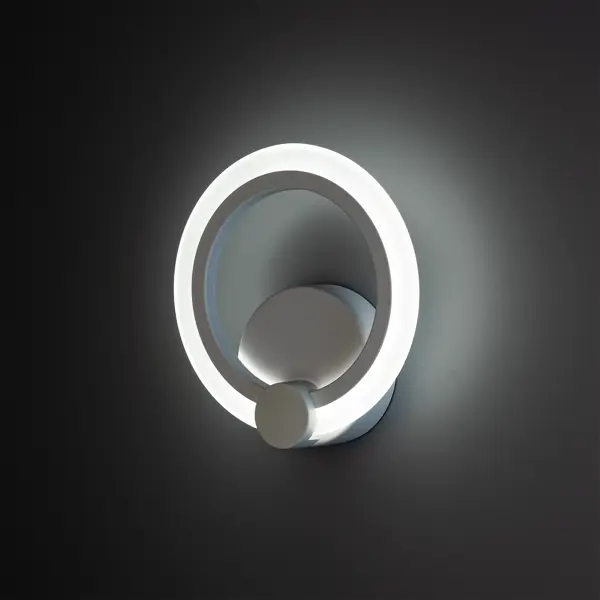 Настенный светильник светодиодный бра Ritter Rieti 52352 9 15 Вт 5 м² изменение оттенков белого света цвет белый перезаряжаемый светодиодный светильник для чтения для шеи