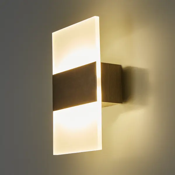 Светильник настенный бра светодиодный Inspire Paluel 1100 лм нейтральный белый свет цвет хром компьютерный стол 1400 × 650 × 1100 мм белый