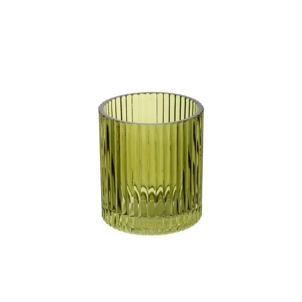 Стакан для зубных щёток Fixsen Nuvo FX-802-3 керамика цвет зеленый стакан для зубных щёток raindrops чёрный камень полирезина