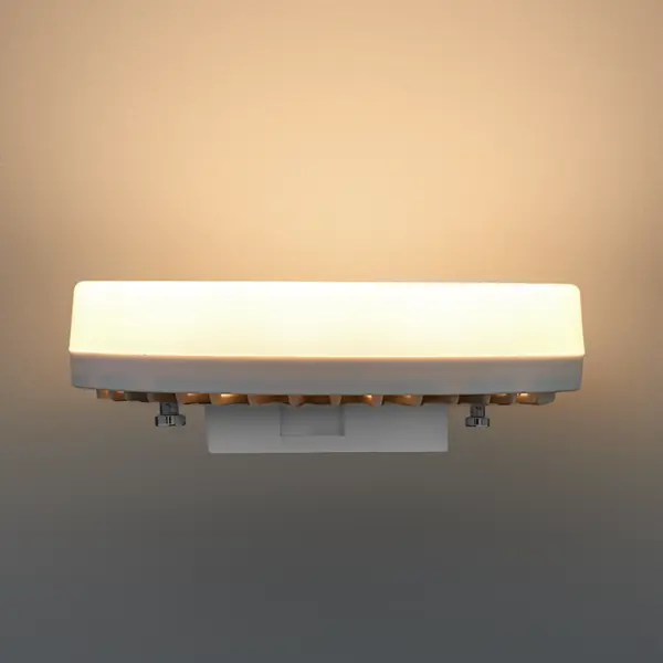 фото Лампа светодиодная volpe gx53 220-240 в 7 вт спот матовая 750 лм нейтральный белый свет