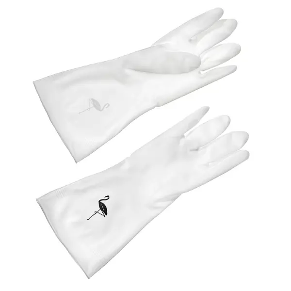 Перчатки ПВХ You ll Love Фламинго размер L цвет белый смеситель кухонный фламинго высота 25 см цвет нержавеющая сталь
