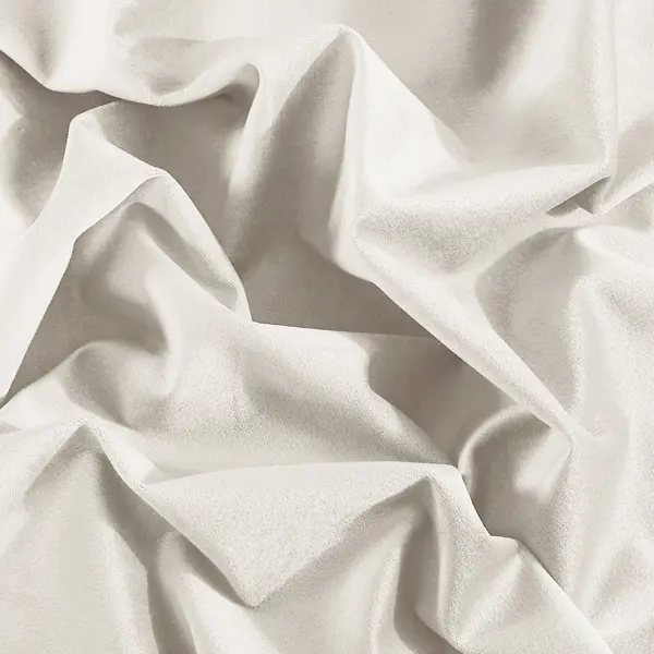 Ткань 1 м/п Velvet 280 см цвет экрю Cream 5 плед yesenia 150x200 см махровая ткань экрю