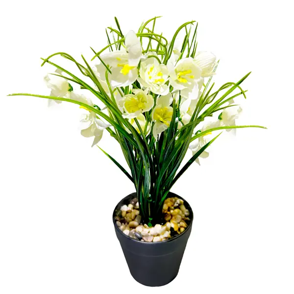 Искусственное растение Нарцисс горный 30 см