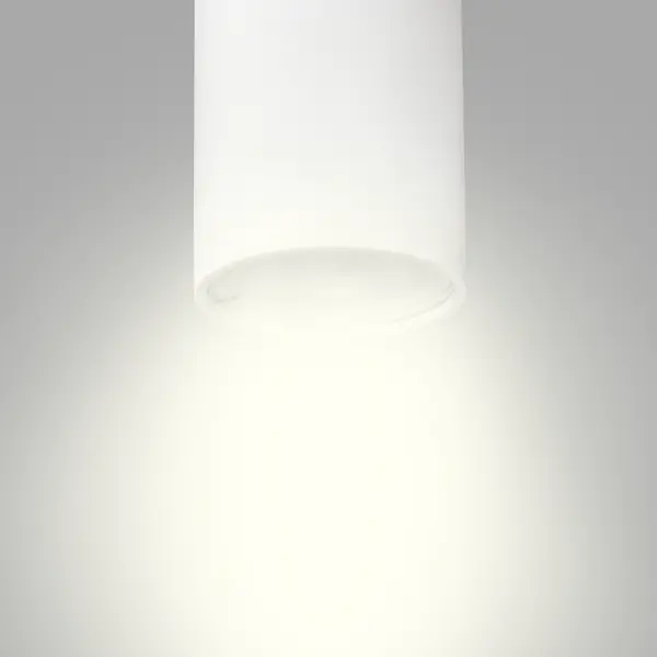 фото Спот поворотный накладной е51a.d55 1 лампа 2 м² цвет белый светкомплект
