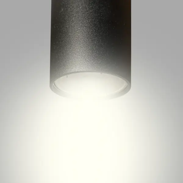 Спот поворотный накладной Е51A.D55 1 лампа 2 м² цвет чёрный citilux робин cl535541 спот поворотный чёрный