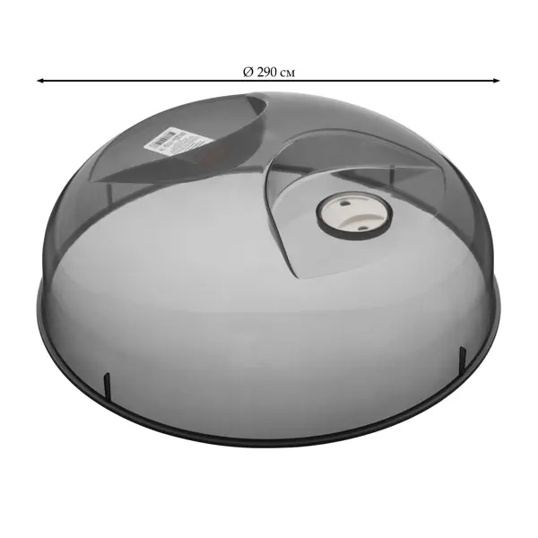 Крышка для СВЧ Phibo 29x10.5 см цвет черный крышка к банке универсальной на 120 мл 155 мл d 6 9 см прозрачный
