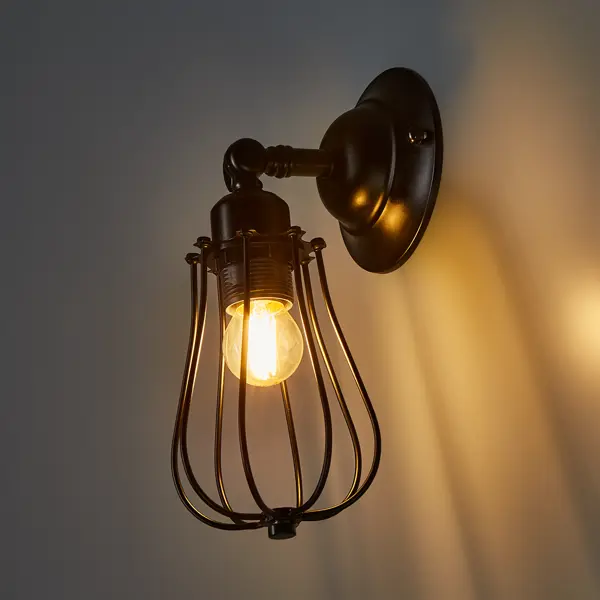 Настенный светильник Inspire Onesti 1 лампа E27 биокамин настенного типа kratki