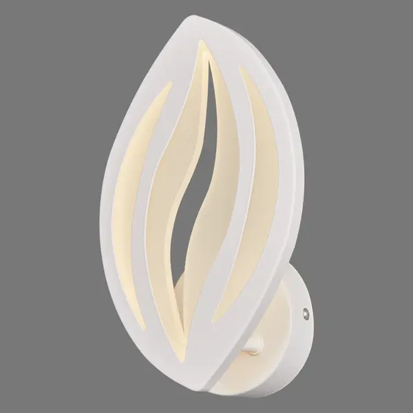 Бра светодиодное Escada 10221/1, нейтральный белый свет, цвет белый настенный светильник уличный светодиодное rulkub 6 вт ip54 белый металлик