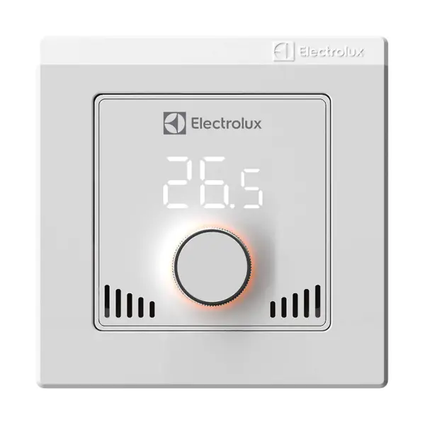 Терморегулятор для теплого пола Electrolux Thermotronic Smart ETS-16W электронный цвет белый терморегулятор для теплого пола теплолюкс 515 электронный белый