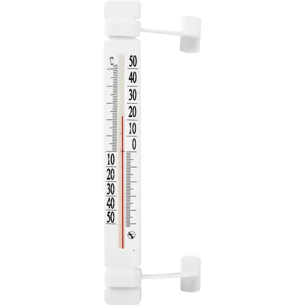 Термометр оконный «Липучка» термометр для бани и сауны сосна стекло банные штучки банный веник 17 5х4 см 18050