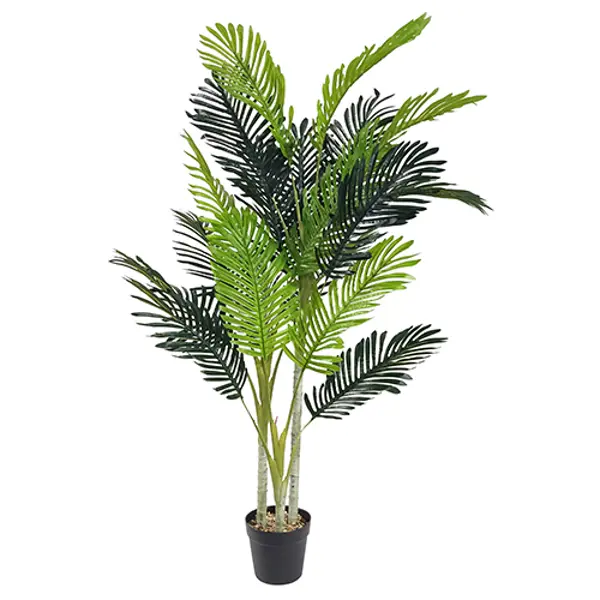 фото Искусственное растение пальма кустовидная 138 см без бренда