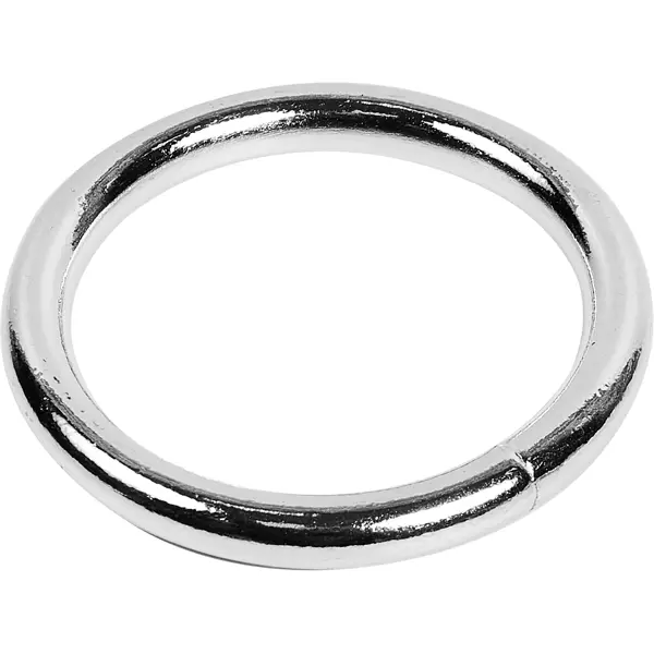 Кольцо сварное M6 40 мм 2 шт. свечение в темноте сердечный ритм экг из нержавеющей стали парное кольцо